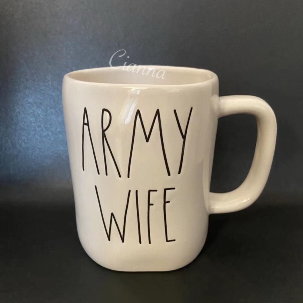 Rae Dunn Army Wife Mug